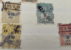 1939-42 GERMANY 3RD REICH GERICHTS KOSTEN MARKE Used in Austria 12 Diff Stamps