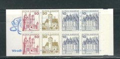 Germany Michel MH 21a Fortress and Castles .Complete Booklet . MNH …
