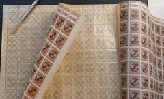 DR Deutsches Reich/German Empire Official Full sheets Mi № 80 MNH 1923 High CV!