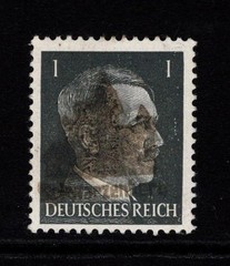 Germany 1945 Castle Obliterate Issue 1p MNH / Signed Richter – S58820
