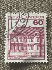 GERMANY WEST DEUTSCHE BUNDESPOST 1979 CASTLES PALACES 60 SCHLOSS RHEYDT TKS291*
