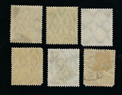 1920-1921 GERMANY10pf,15pf,20pf,30pf &50pf stamps