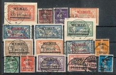 Memel 18/33 Set Or Single Values Luxury Postmarked (M0396