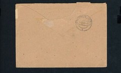 Allied occupation postal item cash on delivery registered letter Frankfurt 19…