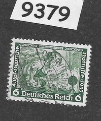 Stamp Sc# B52 Richard Wagner / Meistersinger / Third Reich era Germany #9379