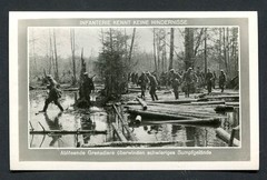 German Reich WW II : Great Infantry card ( # 140 ) from the 1940s – mint NH