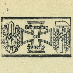 Austria German Occupation Vienna 1940 Hitler’s Birthday Special Postmark WWII