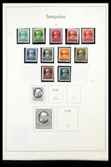 GERMANY SAAR Deutschland 1920-1959 MNH MH Used w/ Covers Cards Stamp Collection