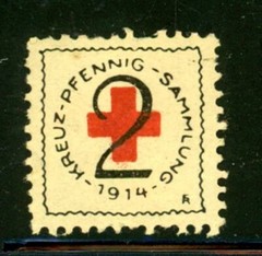 Germany Revenue – 1914 – 2 PF Value – MH – Nice Centering (9-C243)