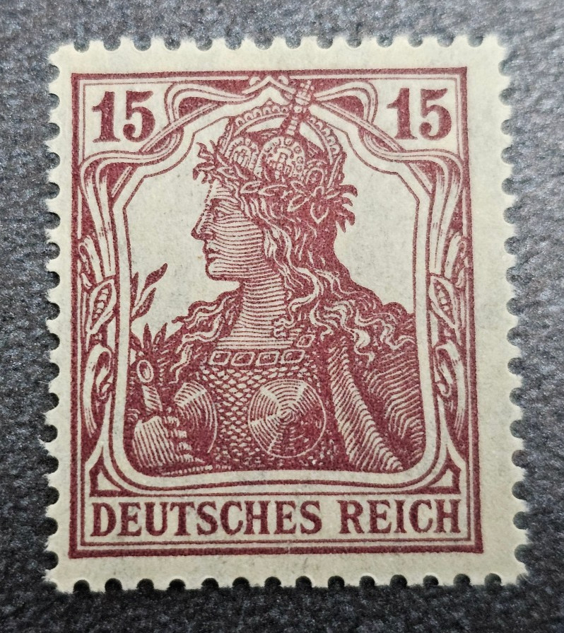 Stamp Germany Reich Germania 15 Pfennig 1920 Mi. Nr. 142 [🇩🇪39491-5]