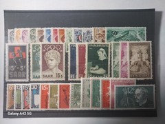 GERMANY SAAR MNH MINT NEVER HINGED-ACCUMULATION SETS-MINI COLLECTION(C)