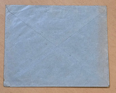 WWI Imperial German Soldiers Military Feldpost Cover Envelope w Red Stamp 1917