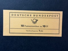 Germany # MH7a MNH 2026 Scott Catalogue Value $ 15.00