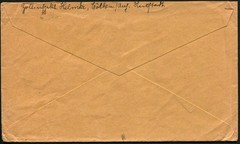 Germany Weimar Köthen Anhalt to Wiesbaden Cover 10pf Postage 1926 Europe