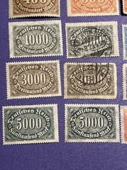 Rare High Value Germany 1922-23 22 Pcs Stamps, MNH,MH And Used,see Photos