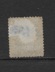 GERMANY/HAMBURG LOCAL PRIVATE POST – NO GUM/THINNED – 2pf BLUE 1880S
