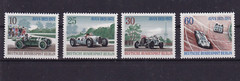 Berlin MNH ** 397-400 SC 9N315a-d AVUS car racing singles from souv sheet