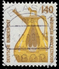 GERMANY 1532 – Historic Sites „Bronze Flagon, Reinheim“ (pc17470)