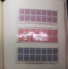 Germany Post War Stamps Album, Allied Military, MNH, MH, Used