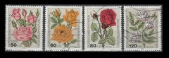 Berlin 9NB193-96 Flowers Semi postals (5 USED Stamps, 1982)