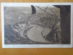 German Zeppelin Viktoria Luise Official postcard faint An Bord cds pmk 20/7/1914