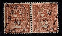 Berlin Local Post 1890s 2p Pair Used – S45877