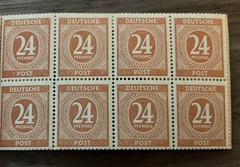 GERMANY 🇩🇪 1946 A119 EXPLODED BOOKLET 539a & 544a MNH $39.00 LOOK 1226
