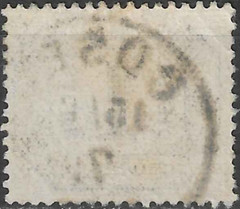 Germany Stamp North German Confederation SC# O6 1k blk & gry Official Stamp
