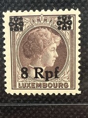 German ww2 occupation 1940 Luxembourg 16 X Stamps Briefmarken