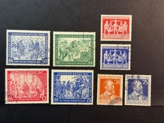 Germany # 578 – 585 Used 2024 Scott Catalogue Value $ 14.30