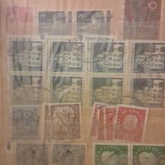 Germany & Colonies Used Stamps Lot DDR Bundespost Reich Handstamped Multi-Color