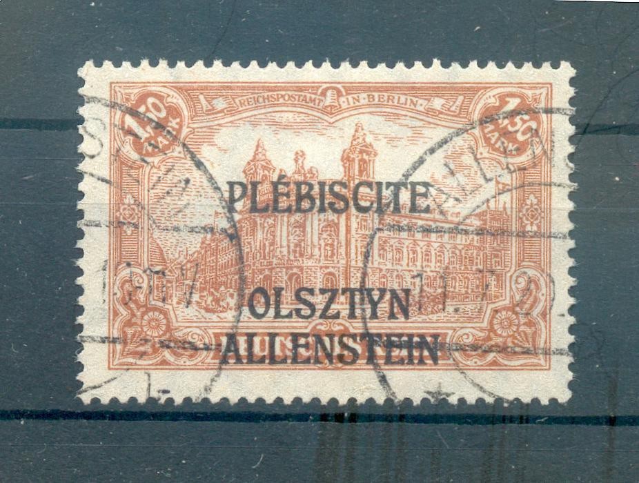 Olszsten 12b Colore Gest. BPP 80EUR BPP Signature Michel 12b