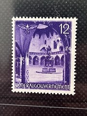 17 X Stamp Poland 1940 German Occupation Generalgouvernement Briefmarken Polen
