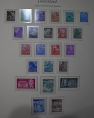 DDR COLLECTION 1949-1990 COMPLETE MNH IN 4 HINGELESS ALBUMS SEE DESCRIPTION