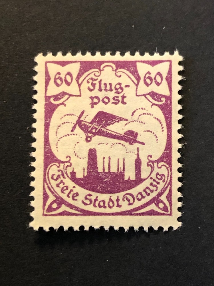 Germany POLAND DANZIG 1921 FREE STATE, 60 ? MNH /s3 #b25