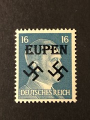 Germany WWII propaganda fantasy ovpt (EUPEN) 16 Rpf. MNH /s2 #325