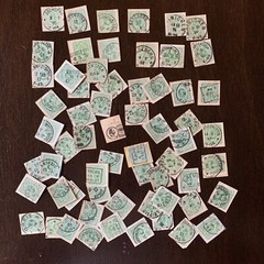 RESELLER LOT 1870’s 1880’s GERMANY 2-3 pf STAMPS ON PAPER, MANY NICE CANCELS #2