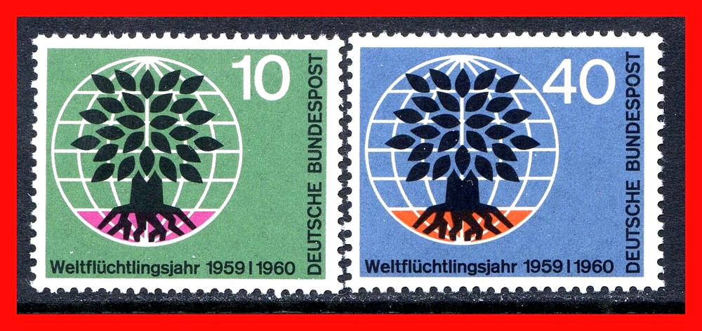 Germany Postage Stamps Scott 807-808, MNH Complete Set!! G1366j