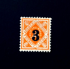 WURTTEMBERG Stamp – 1916 District Postage Official Overprint Mint NG r53