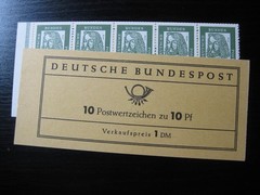 GERMANY Mi. #MH 7aI scarce mint MNH stamp booklet! CV $42.00