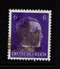 Germany 1945 Castle Obliterate Issue 6p MNH / Signed Richter – S58823