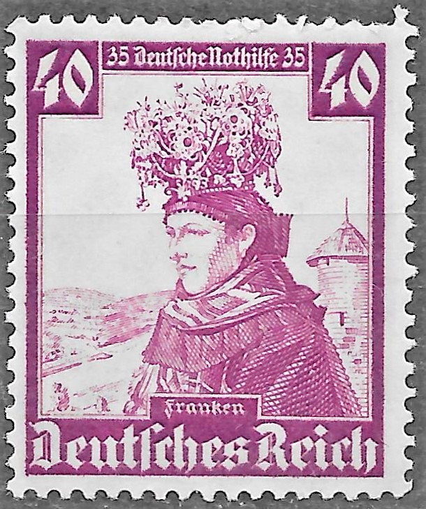 Germany 3rd Reich 1935 Welfare Fund Mi# 597 MH