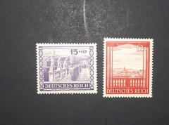 GERMANY SCOTT #B198-B199 BELVEDERE GARDENS VIENNA MNH SET OF 2