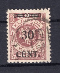 Memel 175III TYPE BPP 75EUR (EA3804) BPP Signature Stamp