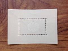 West Germany 1974 25th Anniv of Federal Republic MNH mini sheet. Free UK P&P