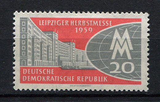 Germany – DDR : Leipzig Fair stamp from 1959 – mint