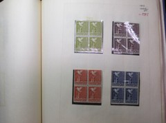 Germany Post War Stamps Album, Allied Military, MNH, MH, Used