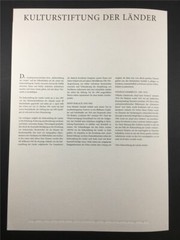 GERMAN POST ART-EDITION 1999/24 2063/2064 KULTUR KUNST ART SKULPTUR