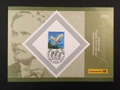 GERMANY FOLDER 2016 AVIATION OTTO LILIENTHAL LUFTFAHRT u157