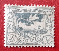 UPPER SILESIA German Plebiscite Territory 1920 2.50Pf MNH Mi 13c Scott 15 4568